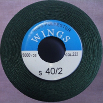 Нитки WINGS 100% полиэстер 40/2 5000 ярд